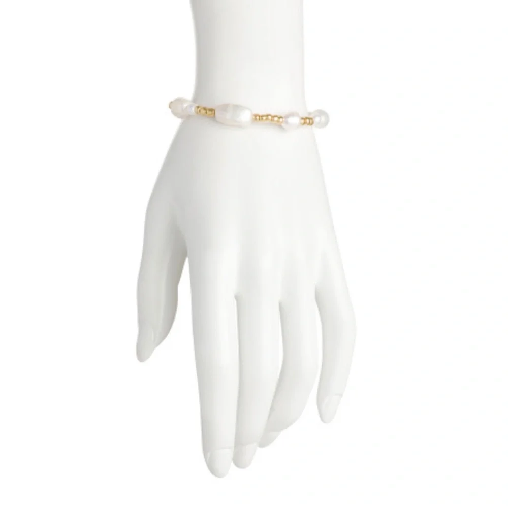 DANNIJO Valeria Bracelet Freshwater Pearl Yin Yang set NWT - Picture 4 of 16